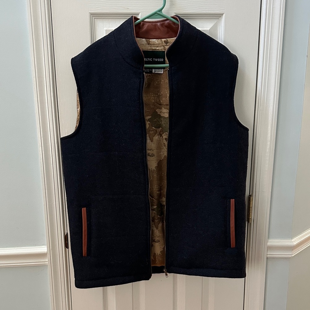 Men's Celtic Tweed Vest